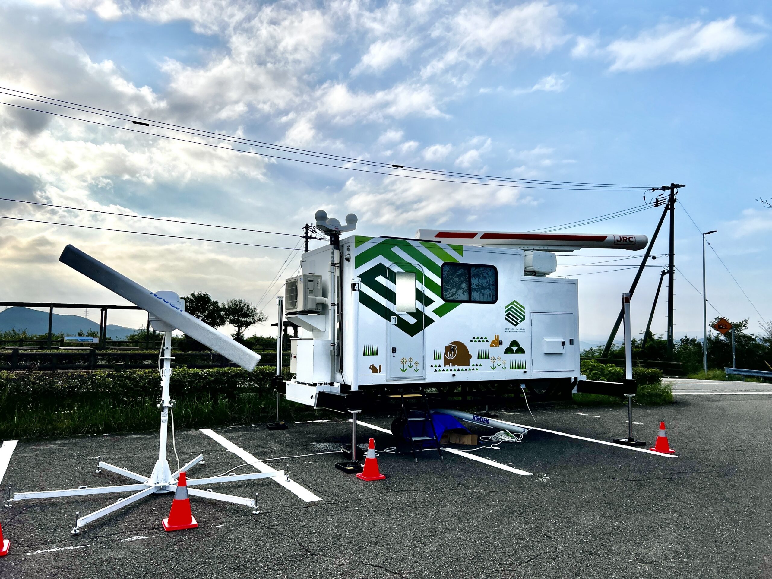 レーダー観測機器