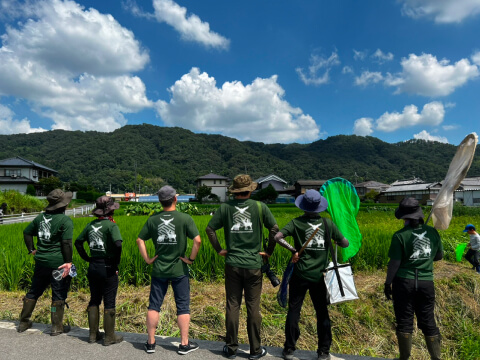 社員の集合写真