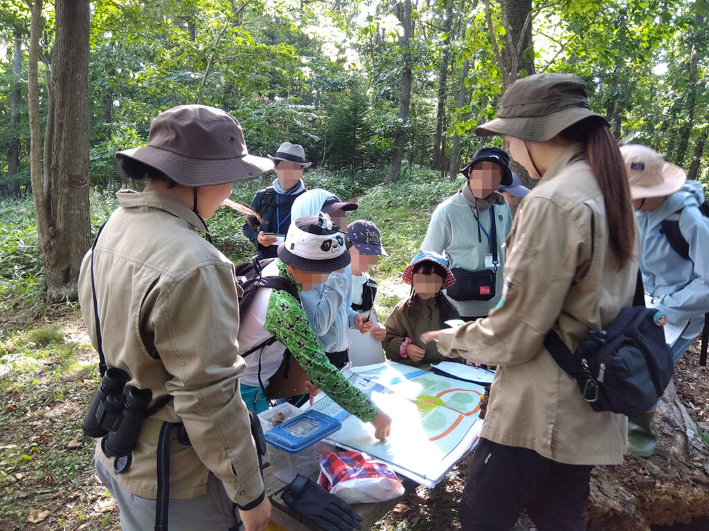 えこさぽ活動報告　～えこりん村イベント「森のいきもの調査隊」～
